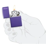 zippo upaljac purrple matte log 237ZL 4