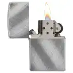 Upaljac Zippo Diagonal Weave #28182 Silver OS 2