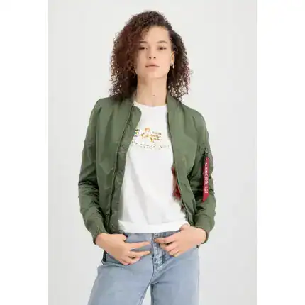 jakna alpha ma1 tt wmn #141041 sage green