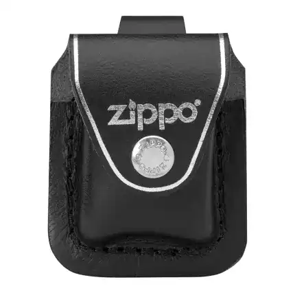 zippo kozna futrola za upaljac crna 1