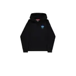 DUKS alpha spray print hoodie #266336 black