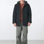 zimska dugačka jakna 2225 kylian parka black front 5