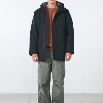 zimska dugačka jakna 2225 kylian parka black front 5