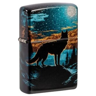 Zippo upaljač 46252 Moonlight Wolf