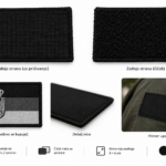 Black Velcro Patch Base Product Showcase