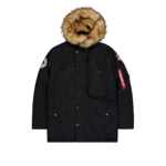 muška zimska jakna Alpha Industries Polar crna