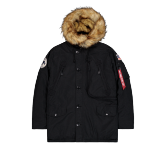 muška zimska jakna Alpha Industries Polar crna