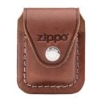 Zippo kožna futrola za upaljač braon sa klipsom