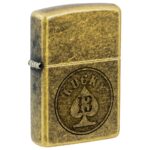 Zippo Lucky 13 Antique Brass upaljač