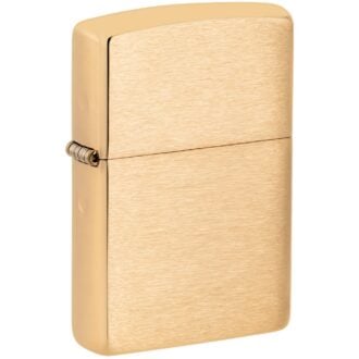 Zippo upaljač 204B Solid Brushed Brass