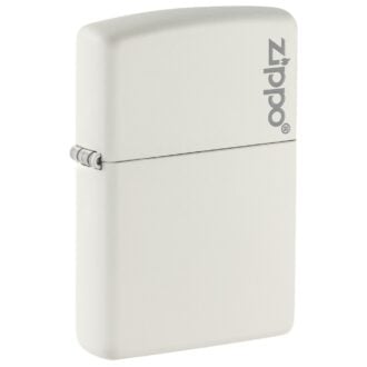 Zippo upaljač 214ZL White Matte sa Zippo logom