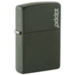 Zippo upaljač 221ZL Green Matte sa Zippo logom