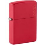 Zippo upaljač 233ZL Red Matte sa Zippo logom