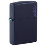 Zippo upaljač 239ZL Navy Blue Matte sa Zippo logom