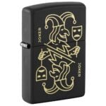 Zippo upaljač 46290 Joker Card mat crni