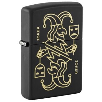 Zippo upaljač 46290 Joker Card mat crni