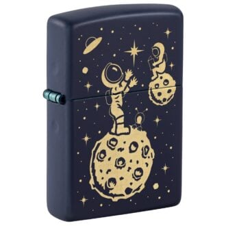 Zippo upaljač 46423 Space Men navy plavi