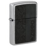 Zippo upaljač 46919 Leather Emblem crni