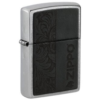 Zippo upaljač 46919 Leather Emblem crni