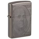 Zippo upaljač 49025 Black Ice Currency