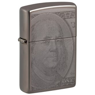 Zippo upaljač 49025 Black Ice Currency