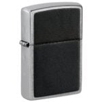 Zippo upaljač Leather Emblem 46778 crni