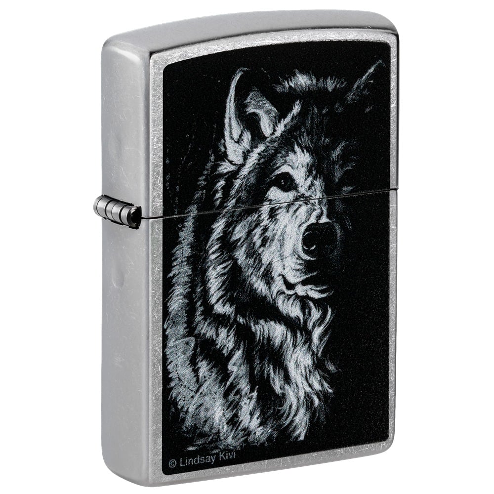 Zippo upaljač Lindsay Kivi Wolf Zippo upaljač Lindsay Kivi Wolf
